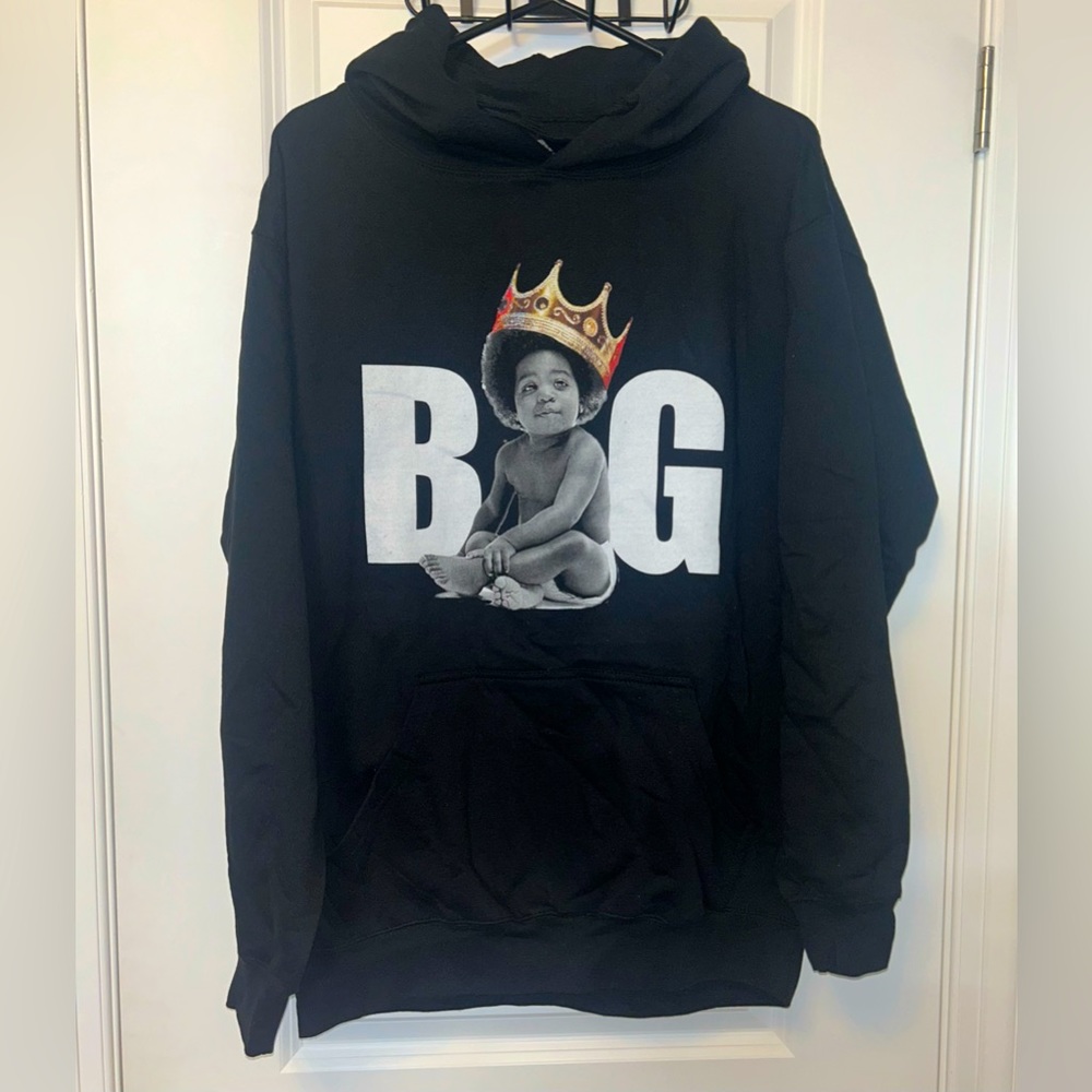 The Notorious B.I.G Biggie Smalls Men’s Hoodie Size Large - 🔥🎤